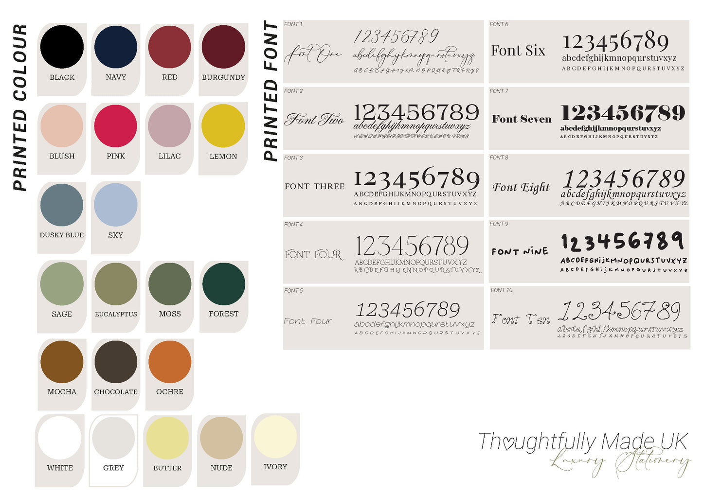Wedding Table Plan | Printed Seating Chart | A1 A2 A3 Personalised Wedding Seat Sign
