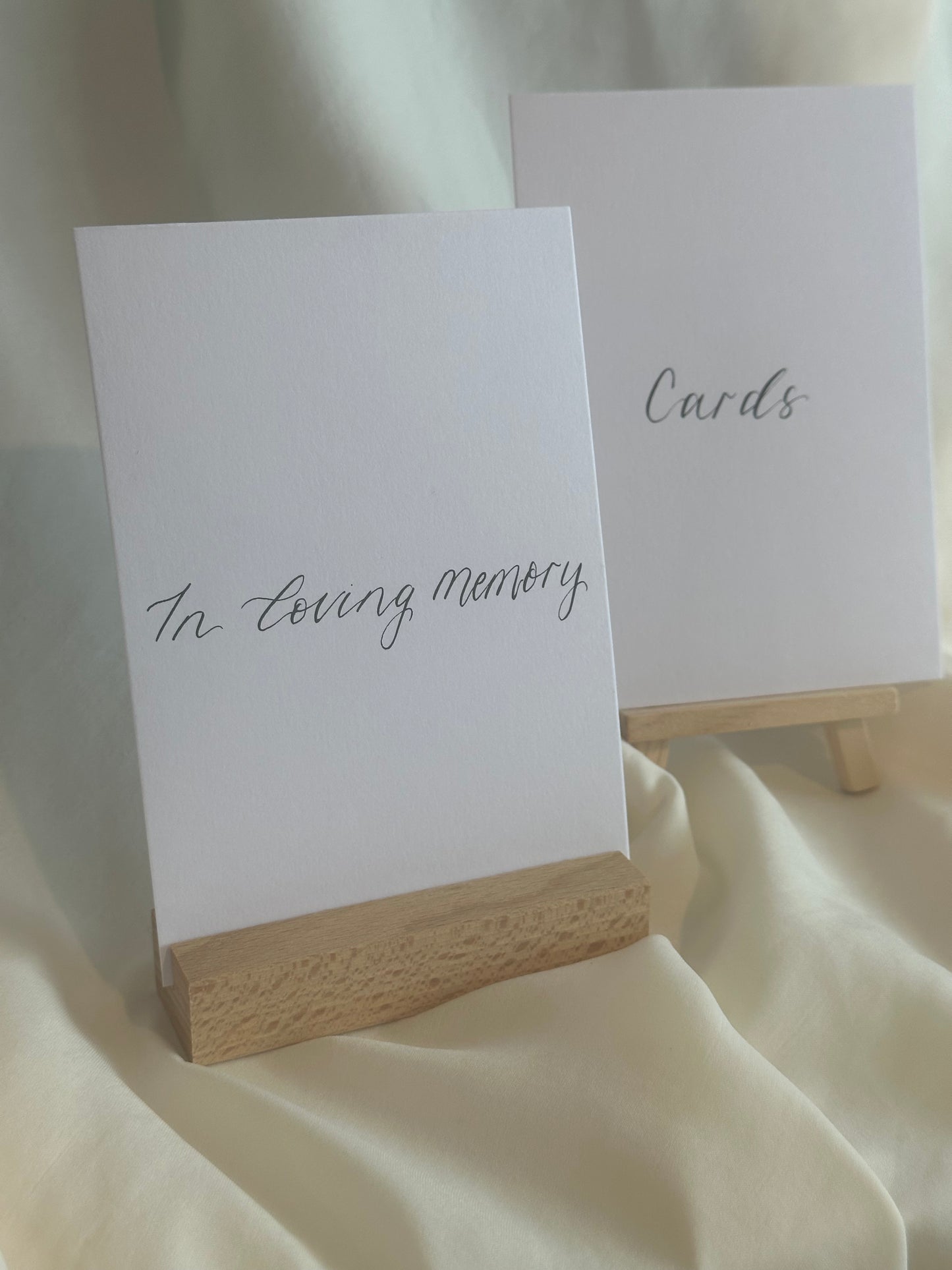 CUSTOM Wedding Sign | Calligraphy Wedding Card Sign, Present Sign, Thank you sign