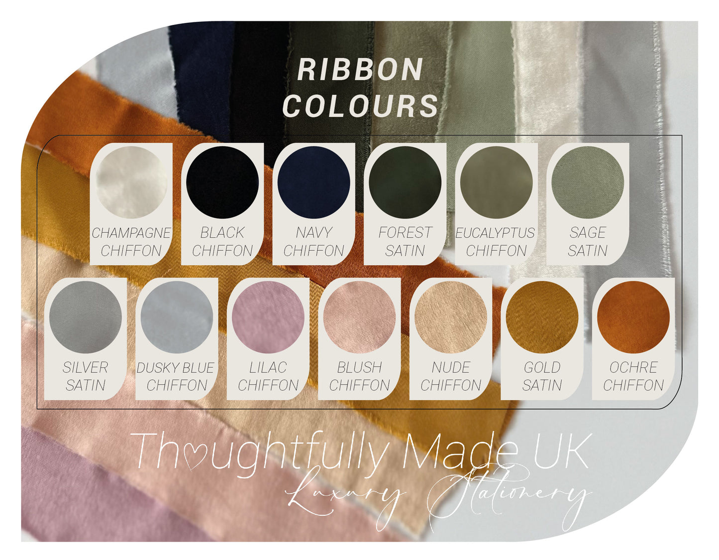 Feather Glass Bauble | Hand Tied Chiffon Ribbon | Christmas Feather Bauble