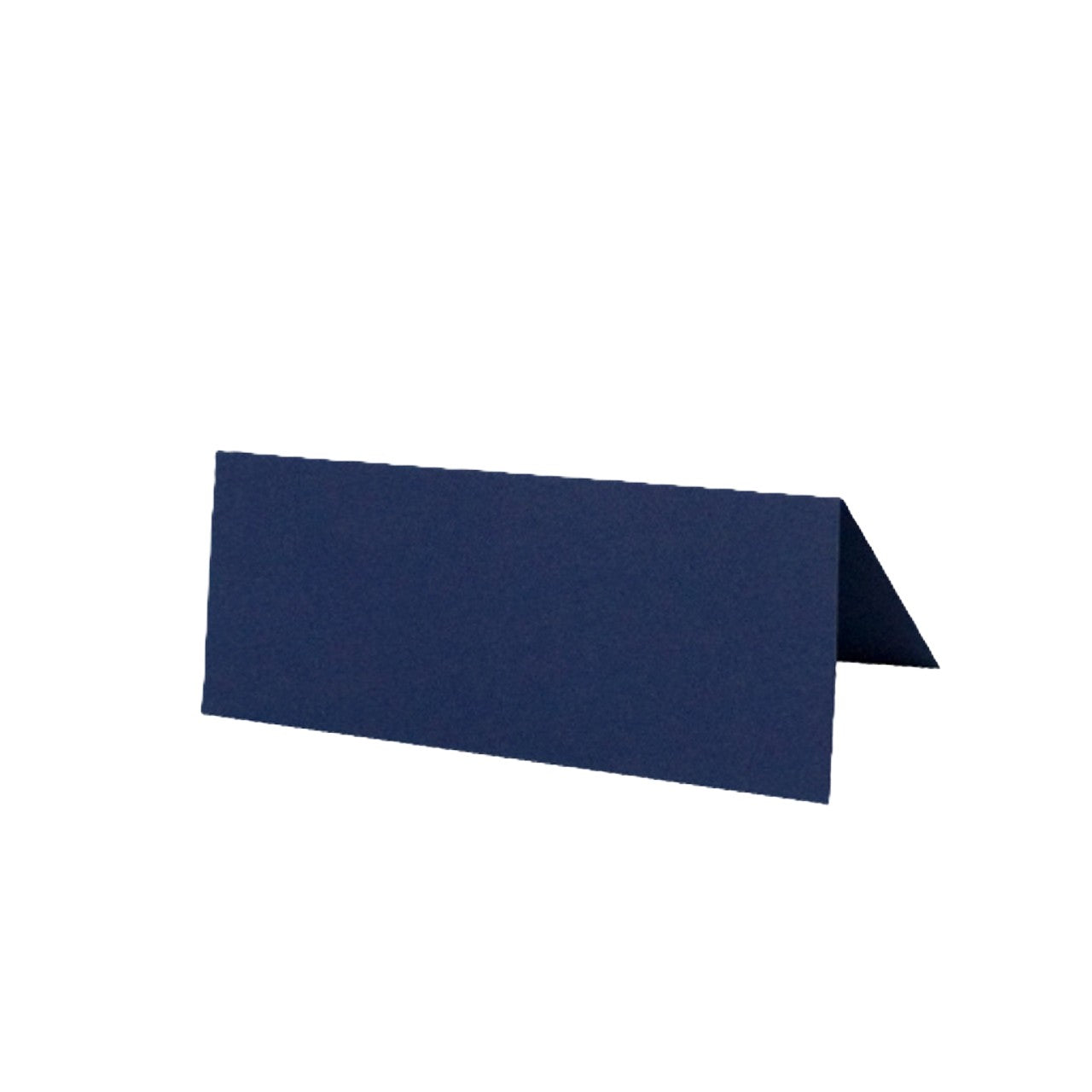 NAVY Calligraphy Tented Place Name Card | Calligraphy Wedding Place Name Card | Folded Place Card