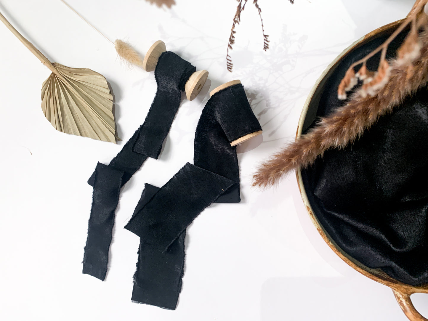 Wedding Silk Ribbon Wedding Satin Ribbon Raw Edge Ribbon Hand Torn Ribbon Place Card Ribbon Silky Ribbon Sandwashed Ribbon Black Ribbon Dark Ribbon Black Chiffon Ribbon Bouquet Ribbon Wedding Bouquet Chiffon Ribbon