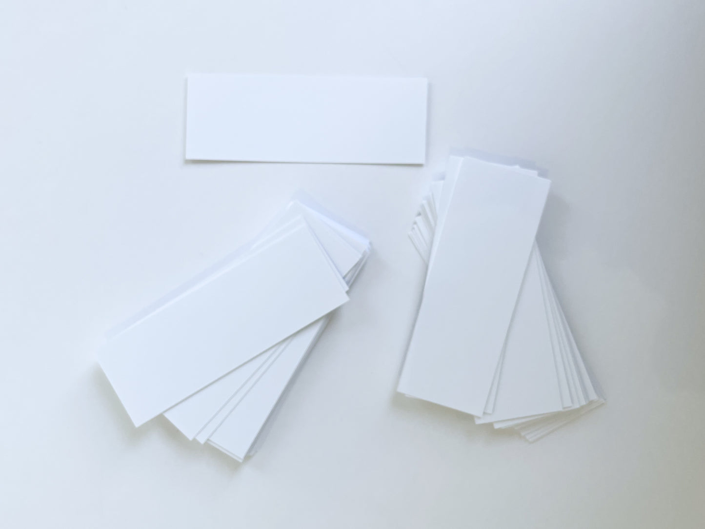 25 BLANK Custom Card Flat Place Card | DIY Wedding Place Name Card