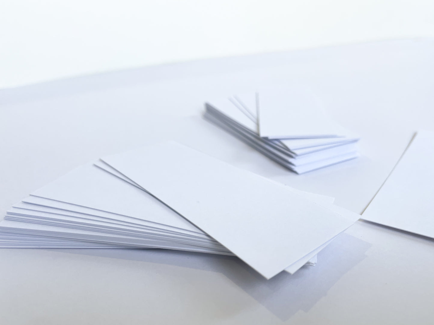 25 BLANK Custom Card Flat Place Card | DIY Wedding Place Name Card