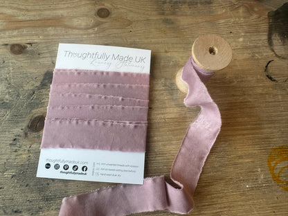 Lilac Chiffon Bouquet & Styling Ribbon | Frayed Edge Wedding Ribbon