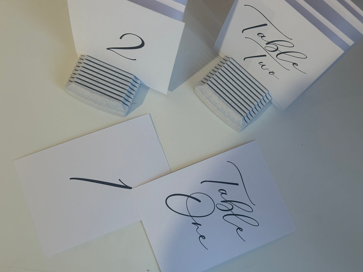 Custom Printed Table Name & Number  | Personalised Wedding A4 A5 A6 Sign